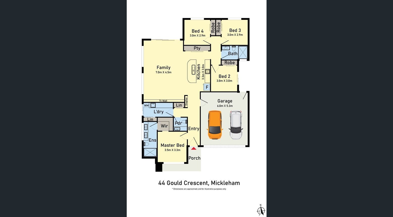 Modern Family Home for Sale at 44 Gould Crescent, Mickleham VIC | Stylish 4-Bedroom House